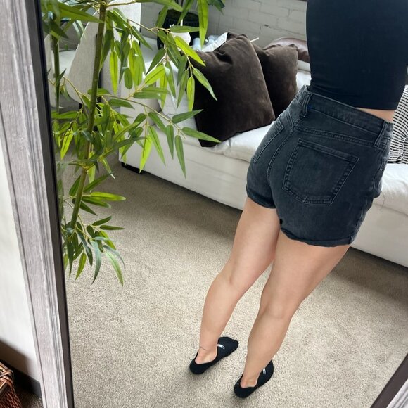 Wild Fable Black Denim Shorts - Picture 6 of 6